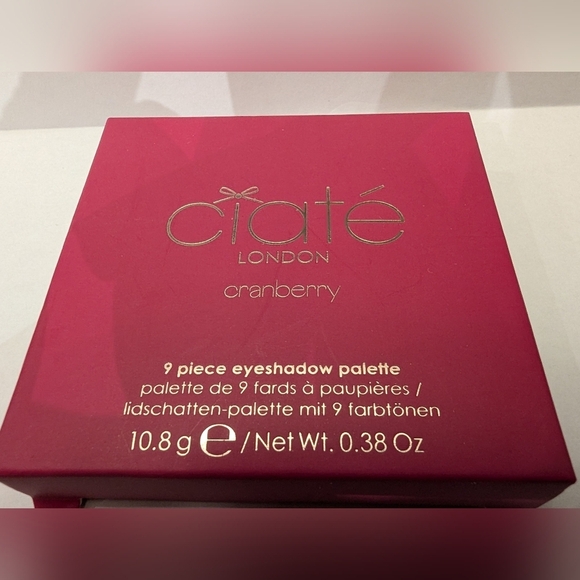Ciate London Cranberry 9 Piece Eyeshadow Palette 0.38 Oz - Picture 7 of 11